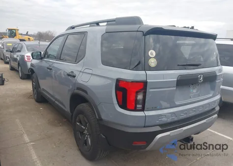 2026 Honda Passport Awd Rtl/Awd Rtl Blackout/Awd Rtl Towing from USA, damaged, VIN 5FNYF9H34TB008807